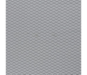 Baumwolle - Muscheln grau